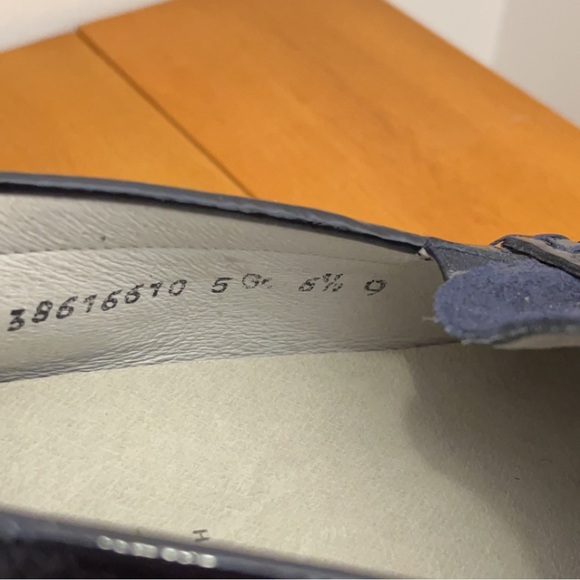 Waldlaufer Women's Eliza Hegli Navy Shimmer Suede - Size 9 US - Picture 2 of 3